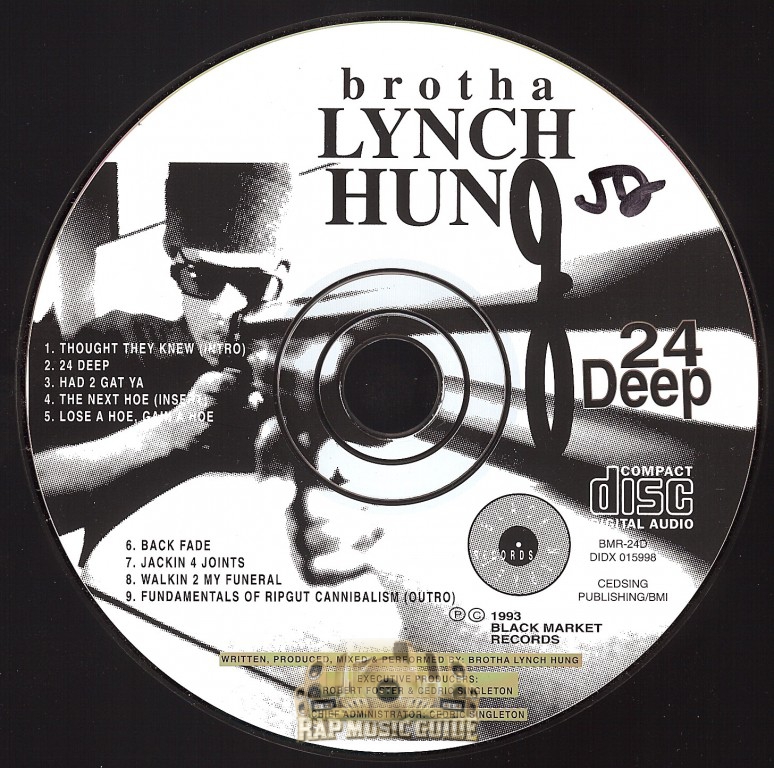Brotha Lynch Hung 24 Deep 1st Press. CD Rap Music Guide
